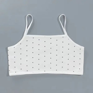 Click4she Teenager Bra for Girls 8-14 Years with Flat teen bra Coverage Underwear for Girls Comfortable Stretchy Cotton bra