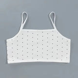 Click4she Teenager Bra for Girls 8-14 Years with Flat teen bra Coverage Underwear for Girls Comfortable Stretchy Cotton bra