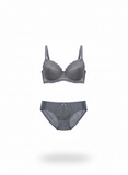 New Design Lace Bra & Panty Set – Padded• Wire Support • Net Style