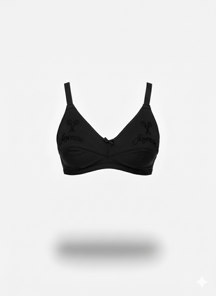 pack of 4 non padded jercy bra ladies brazer all size bra for girls and women soft and printed disign bra