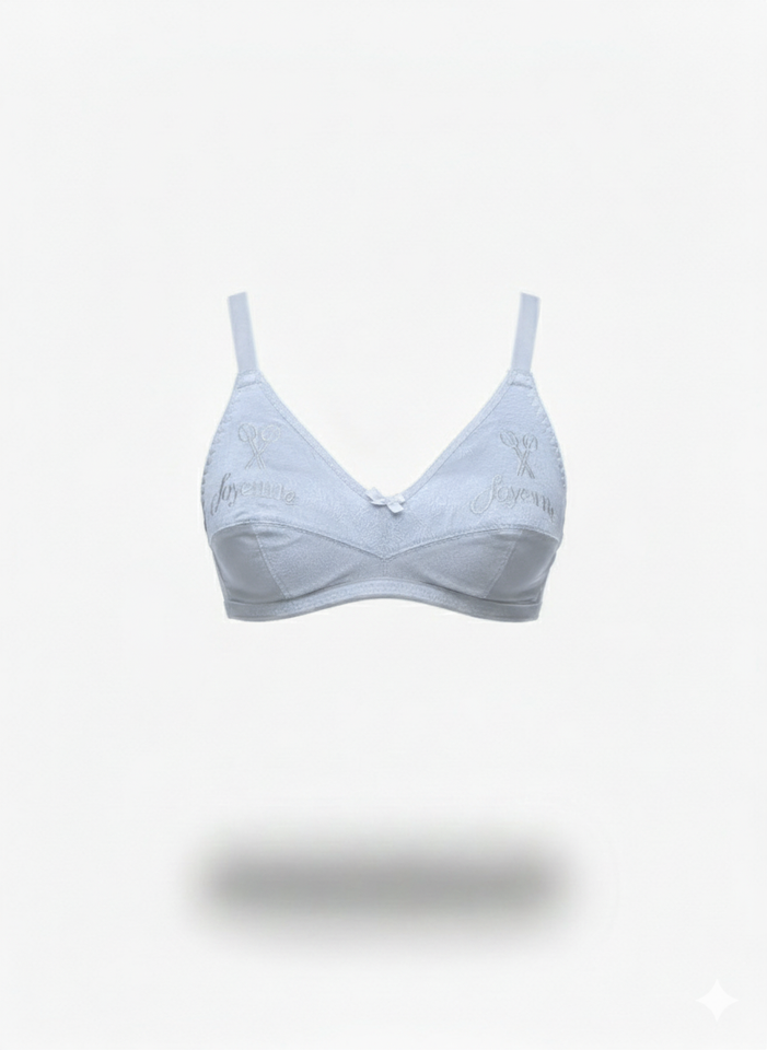 pack of 4 non padded jercy bra ladies brazer all size bra for girls and women soft and printed disign bra