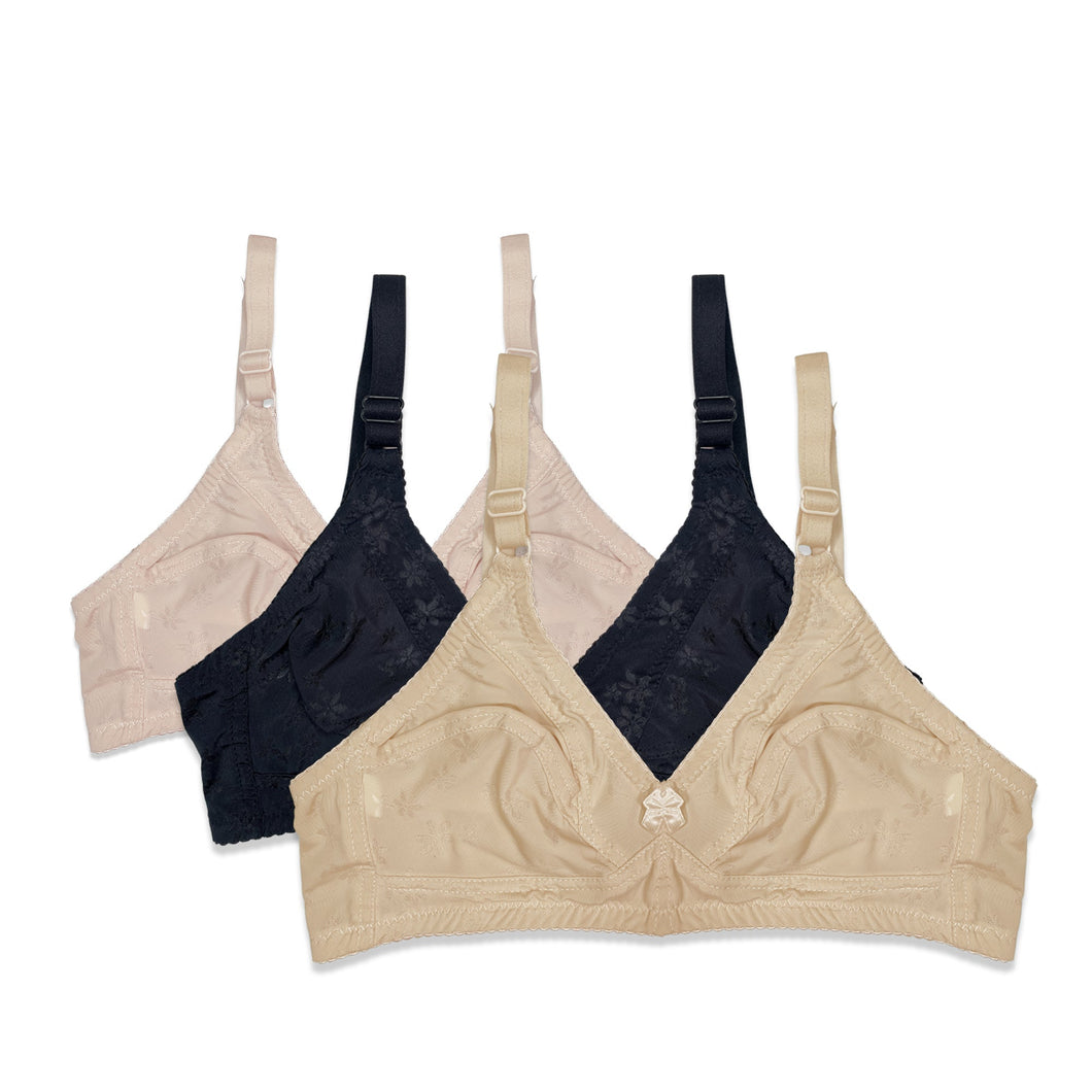 Pack of 3 - Classic Comfort Bras