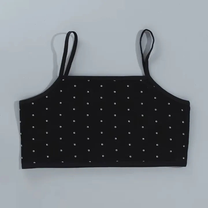 Click4she Teenager Bra for Girls 8-14 Years with Flat teen bra Coverage Underwear for Girls Comfortable Stretchy Cotton bra