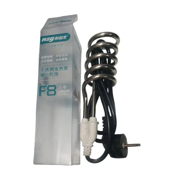Electric Water Rod Heater Immersion Heater Fast Heating 1000W to 2000W